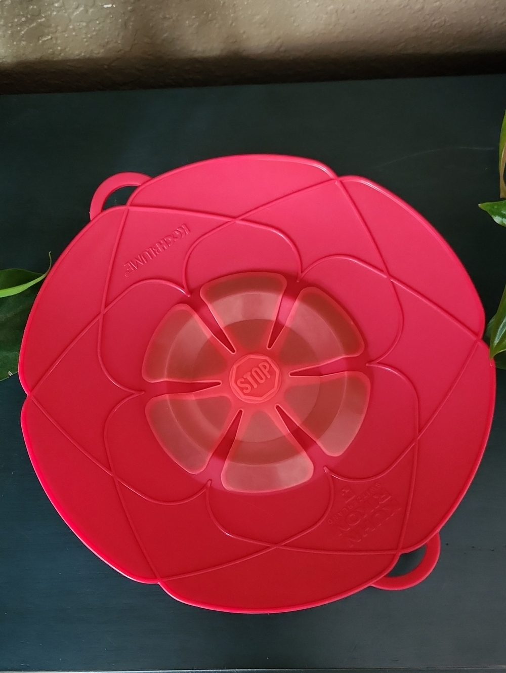 Kochblume Spill Over Pot Lid Splatter Shield Microwave EUC